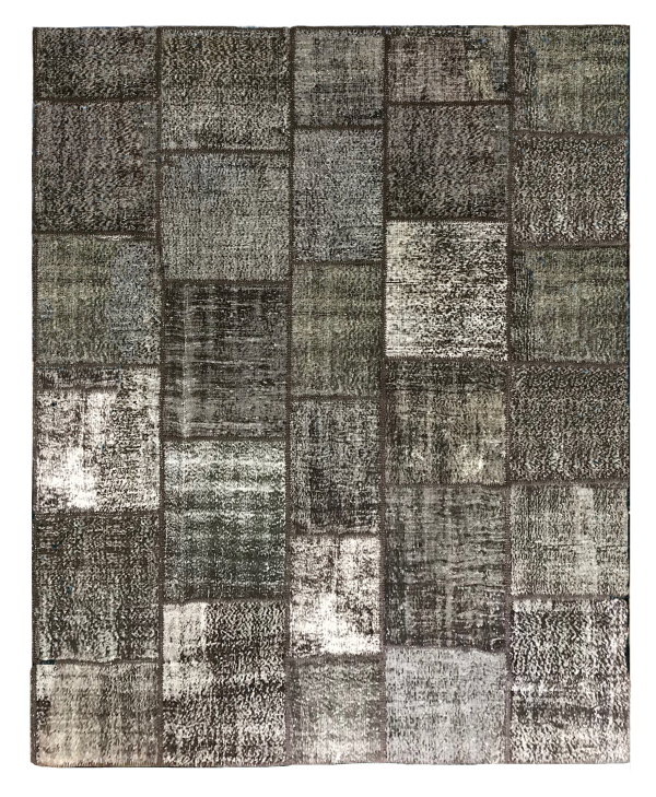 Турецкий ковёр из натуральной шерсти серо-коричневого цвета