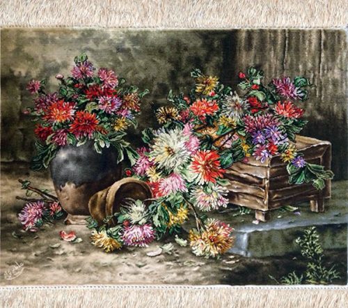 Ковровая картина "Россыпь полевых цветов"