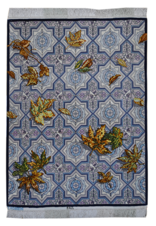 Эксклюзивный прикроватный персидский коврик ручной работы