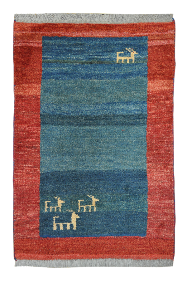 Персидский ковёр с высоким ворсом из натуральной шерсти