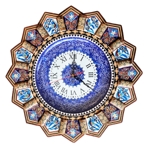 Эксклюзивные настенные часы ручной работы "Певчая птица"