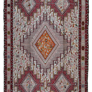 Шёлковый персидский килим ручной работы "Сумах"